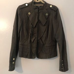 Armani Exchange Military style jacket.